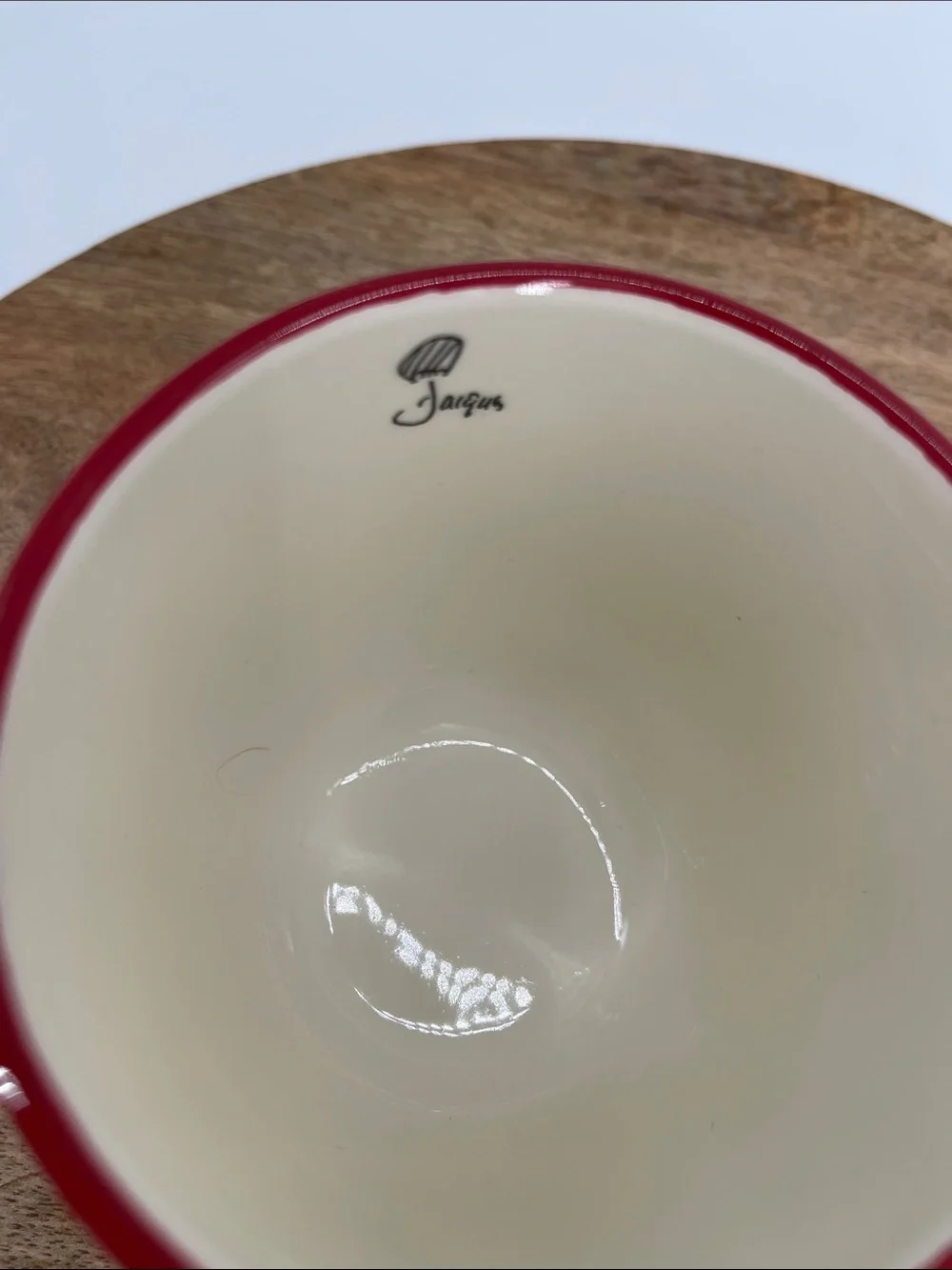 Sur La Table Jacques Pepin Rooster Collection Discontinued Earthenware Mugs-Two